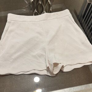 Wilfred High Waist Cream Shorts